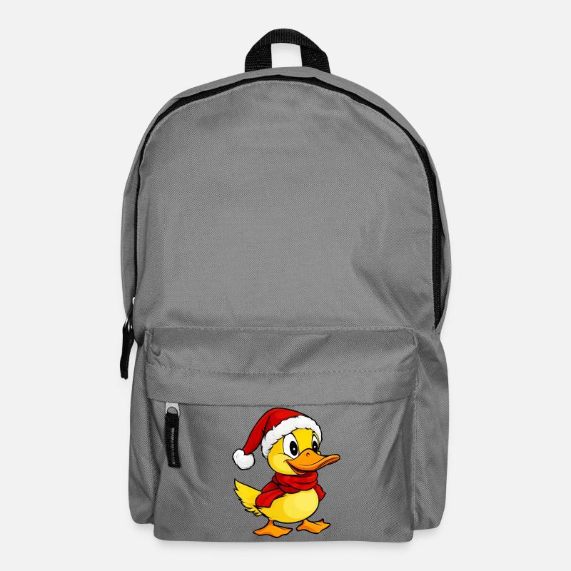 Noël des Canards / Canetonne - Sac à dos - gris éléphant