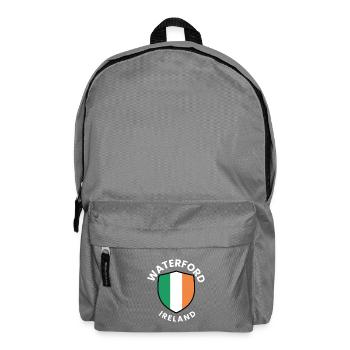 Drapeau irlandais de Waterford - Sac à dos - gris éléphant - Devant