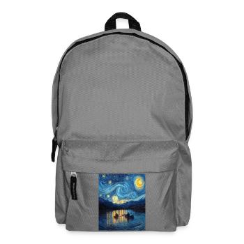 Kayak Van Gogh Nuit étoilée - Sac à dos - gris éléphant - Devant