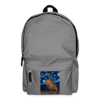 Caille Van Gogh - Sac à dos - gris éléphant - Devant