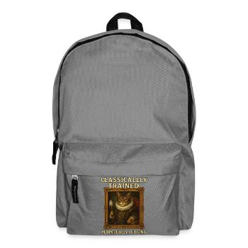 Classically Trained Perpetually Judging Renaissanc - Rucksack - Mittelgrau - Vorne