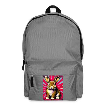 rabbit - Backpack - elephant grey - Front