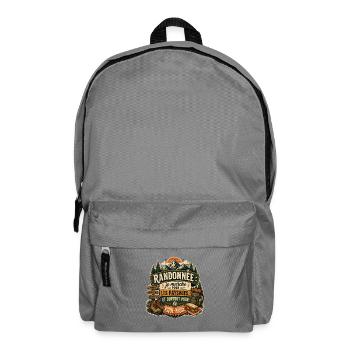 Randonnée Pique-Nique et Paysages - Sac à dos - gris éléphant - Devant