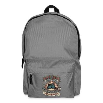 Not My Circus Monkeys - Backpack - elephant grey - Front
