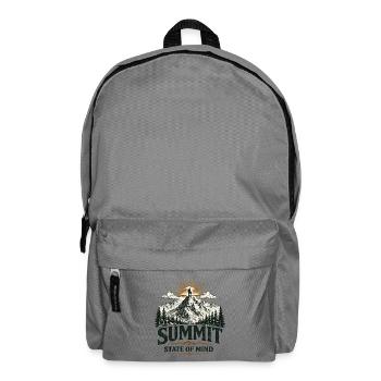 Summit State of Mind | Hiking Design - Rucksack - Mittelgrau - Vorne