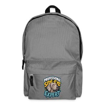 Weimaraner - Backpack - elephant grey - Front