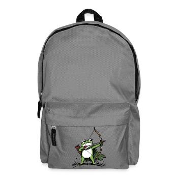 Archer grenouille Tir à l’arc Sport - Sac à dos - gris éléphant - Devant