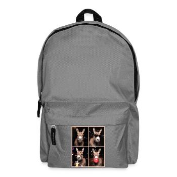 Donkey Esel - Rucksack - Mittelgrau - Vorne