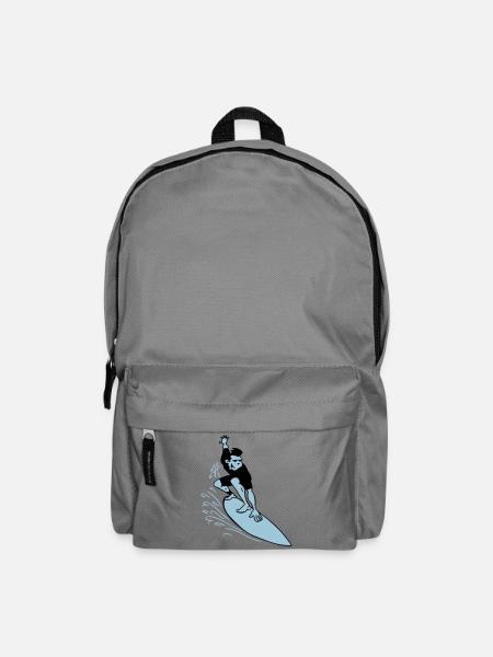 Surfer - Rucksack - Mittelgrau