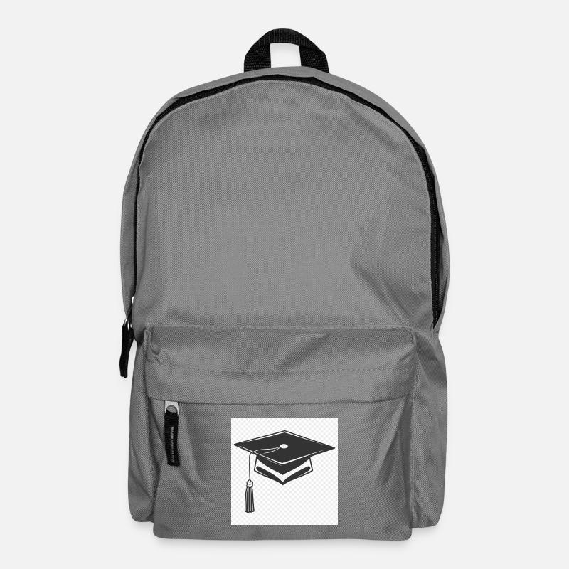 Icône de la tête de bout - Sac à dos - gris éléphant