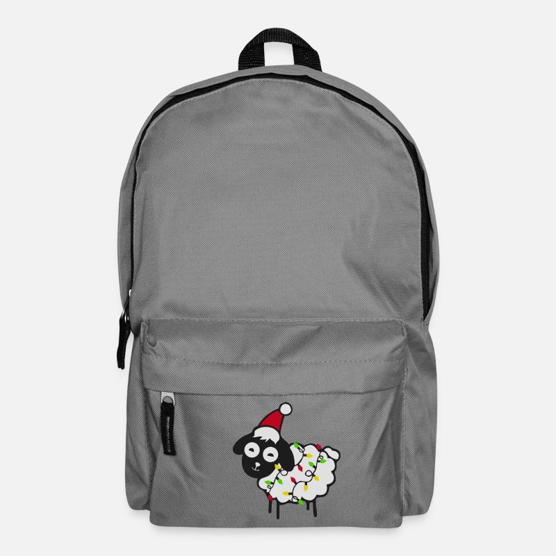 Christmas sheep - Backpack - elephant grey