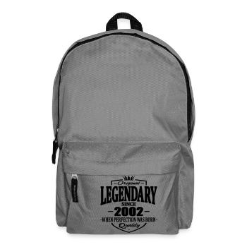 Legendär seit 2002 - Rucksack - Mittelgrau - Vorne