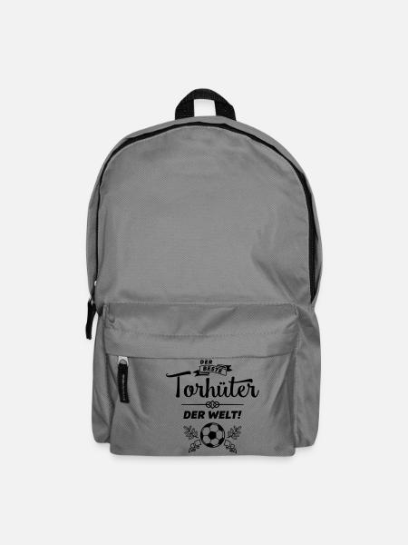 der beste torhüter - Rucksack - Mittelgrau