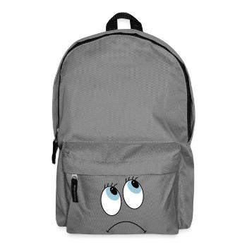 Les yeux - Sac à dos - gris éléphant - Devant