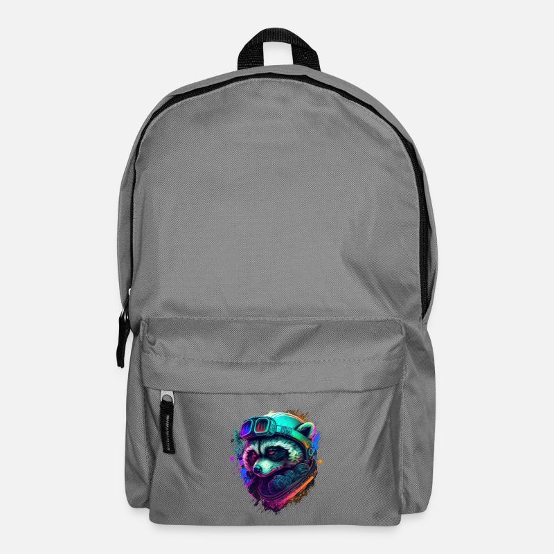 Raton Cosmo Néon Astral - Sac à dos - gris éléphant