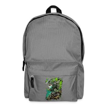 Motocross éclaboussures Neon Rider - Sac à dos - gris éléphant - Devant