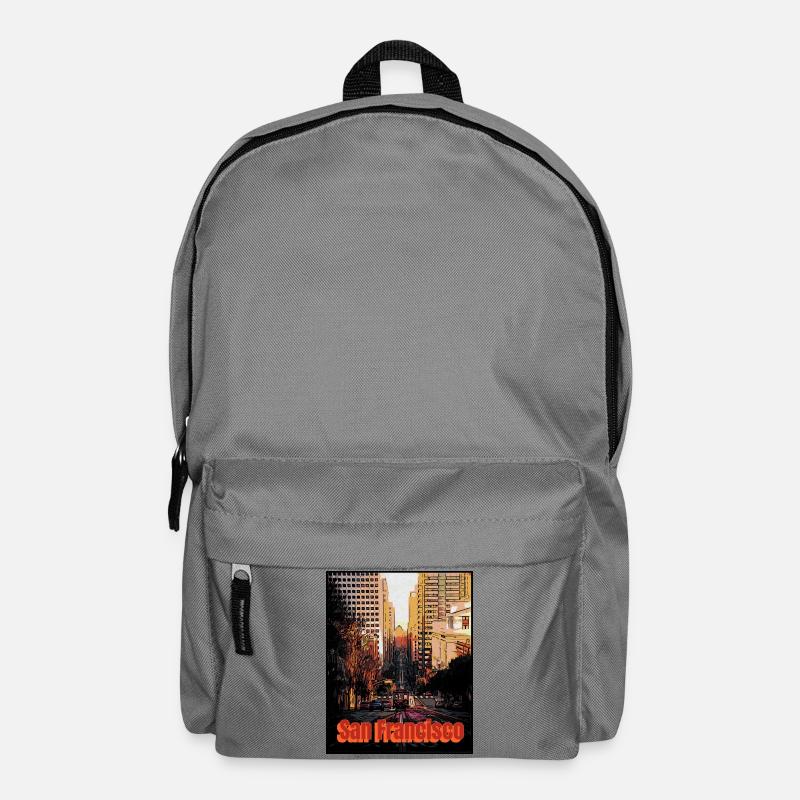 San Francisco city - Rucksack - Mittelgrau