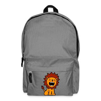 petit lion ROAAR - Sac à dos - gris éléphant - Devant