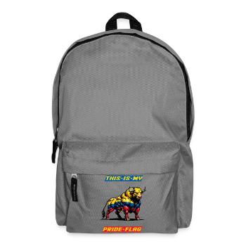 C'est mon fier drapeau, la Colombie - Sac à dos - gris éléphant - Devant
