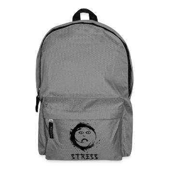 Enzo zen smiley Ensie Stress - Backpack - elephant grey - Front