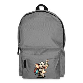 Tiny Trekker : Le Jolly Elephant - Sac à dos - gris éléphant - Devant