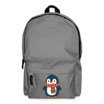 Penguin - Backpack - elephant grey - Front