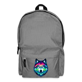 Wolf - Rucksack - Mittelgrau - Vorne