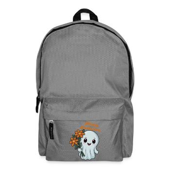 Happy Halloween Gespenst - Spooky Ghost - Rucksack - Mittelgrau - Vorne