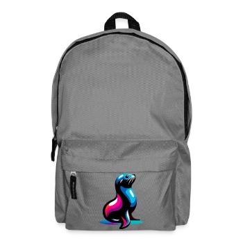 Seal - Backpack - elephant grey - Front