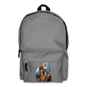 Chats Alpiniste / Chat de randonnée - Sac à dos - gris éléphant - Devant