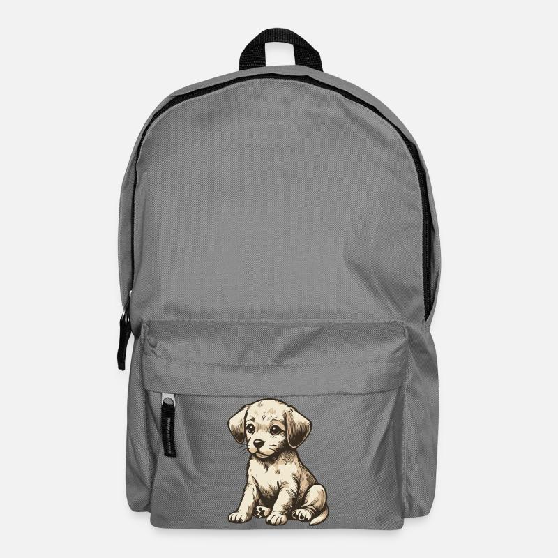 Fur real, I'm adorable! - Rucksack - Mittelgrau
