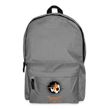 Fußball - Rucksack - Mittelgrau - Vorne