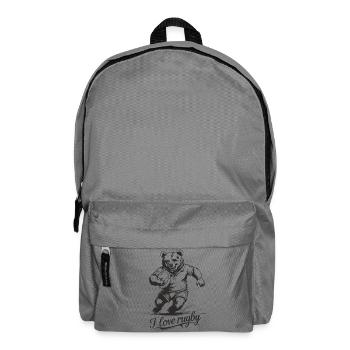 rugby - Backpack - elephant grey - Front