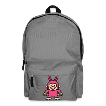 Rabbit Monkey - Backpack - elephant grey - Front