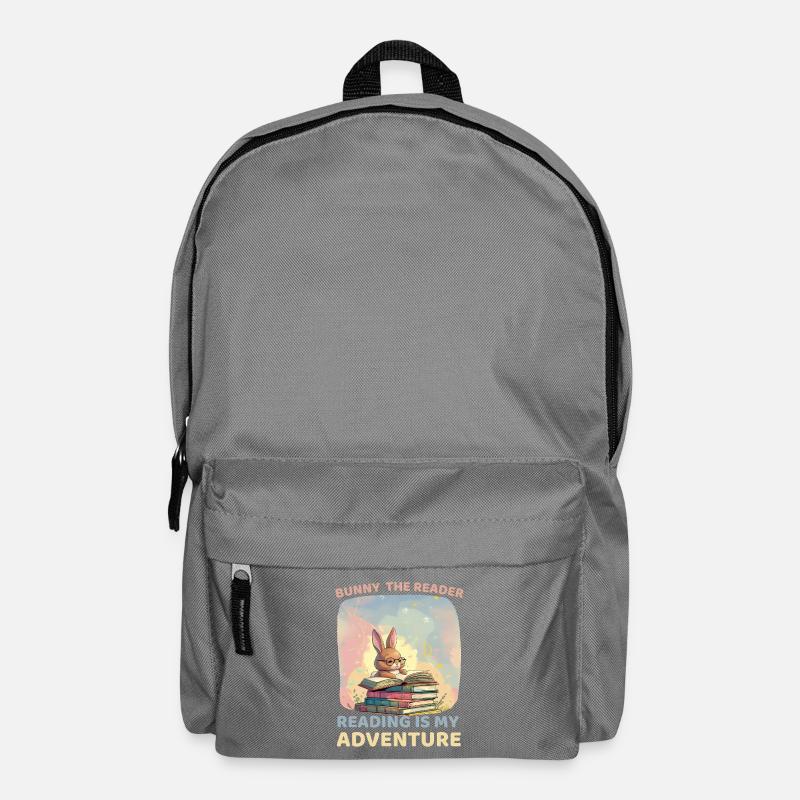 Read Adventures with Rabbits - Backpack - elephant grey