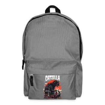 Catzilla Chat Japonais - Sac à dos - gris éléphant - Devant