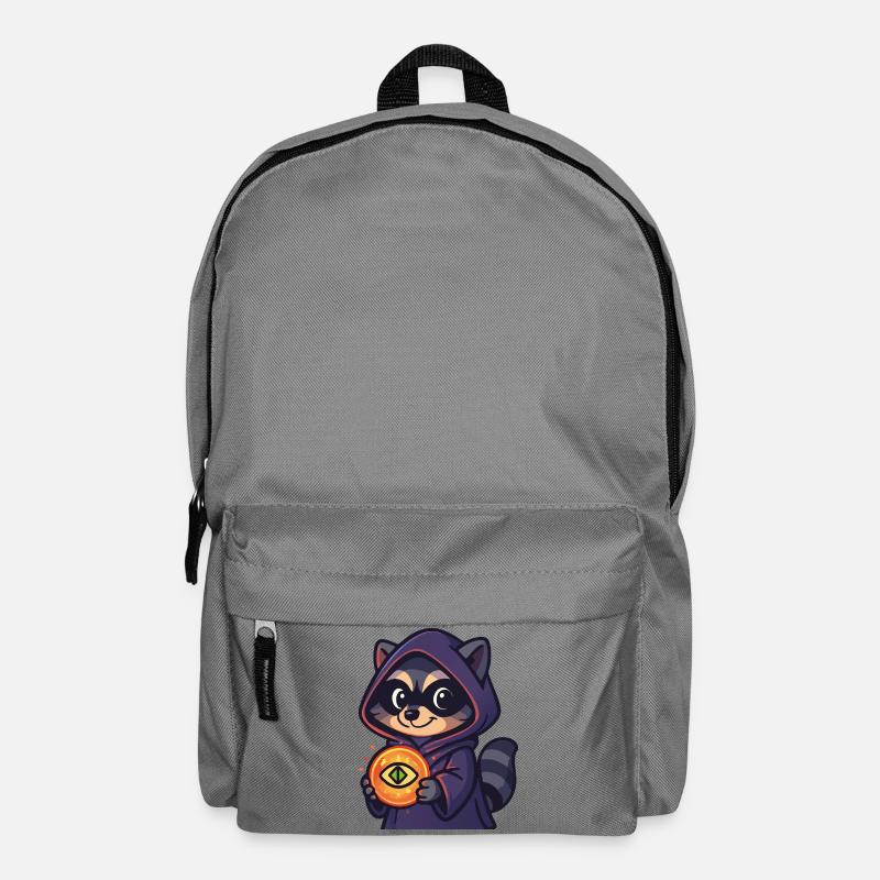 Wenn ein Racoon was findet - Rucksack - Mittelgrau