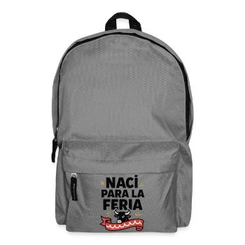 Naci para la feria - Rucksack - Mittelgrau - Vorne