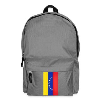 Venezuela Flag Arc Stars - Backpack - elephant grey - Front