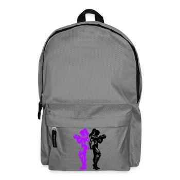 Bodybuilder Woman Fitness Team - Backpack - elephant grey - Front