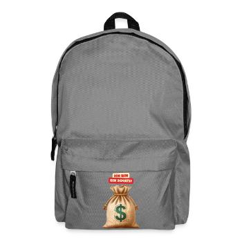I'm a sweetheart moneybag - Backpack - elephant grey - Front