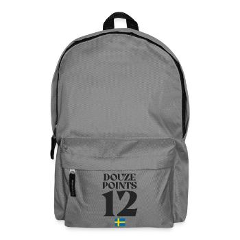 Twelve Points Sweden Eurovision - Backpack - elephant grey - Front