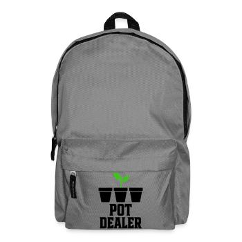 Green Hand Gardening Pots Dealer - Backpack - elephant grey - Front