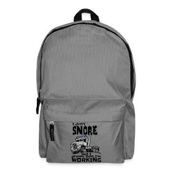 1477_i_dont_snore-TRUCK - Sac à dos - gris éléphant - Devant