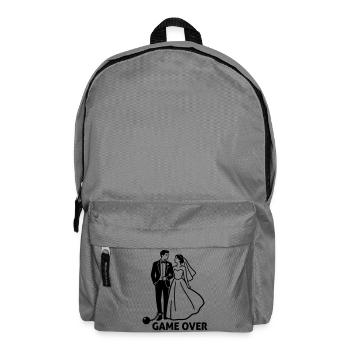 Enterrement de vie de garçon de mariage - Sac à dos - gris éléphant - Devant