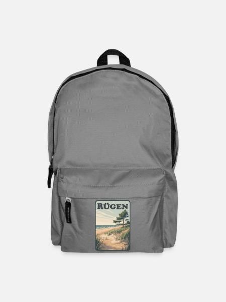 Rügen - Rucksack - Mittelgrau