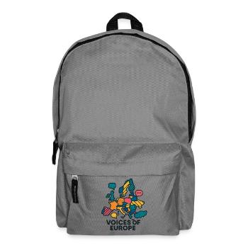 Voices of Europe – Colour map of Europe - Backpack - elephant grey - Front