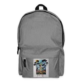 Root tree in frame - Backpack - elephant grey - Front
