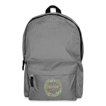 Patentante Eukalyptus Kranz - Rucksack - Mittelgrau - Vorne