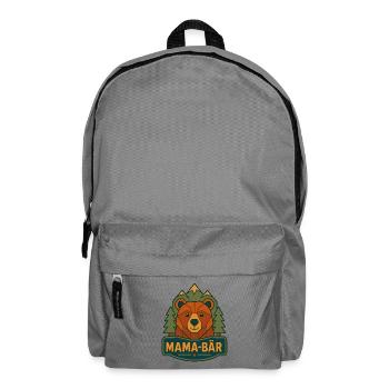 Mama Bär Berg Wildnis - Rucksack - Mittelgrau - Vorne